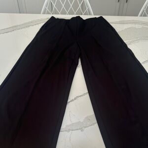 Old Navy Powersoft Go Dry Wide Leg Black Pants Large